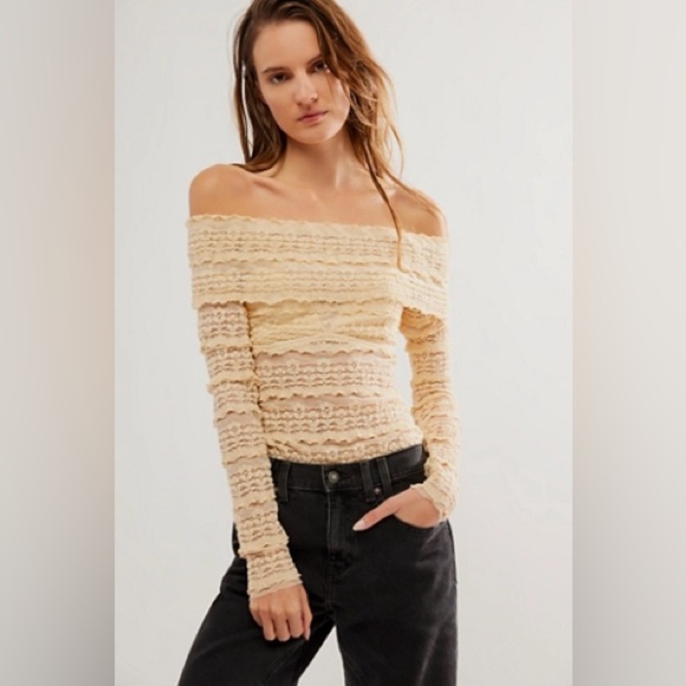 Free People Sanna Body Suit XL